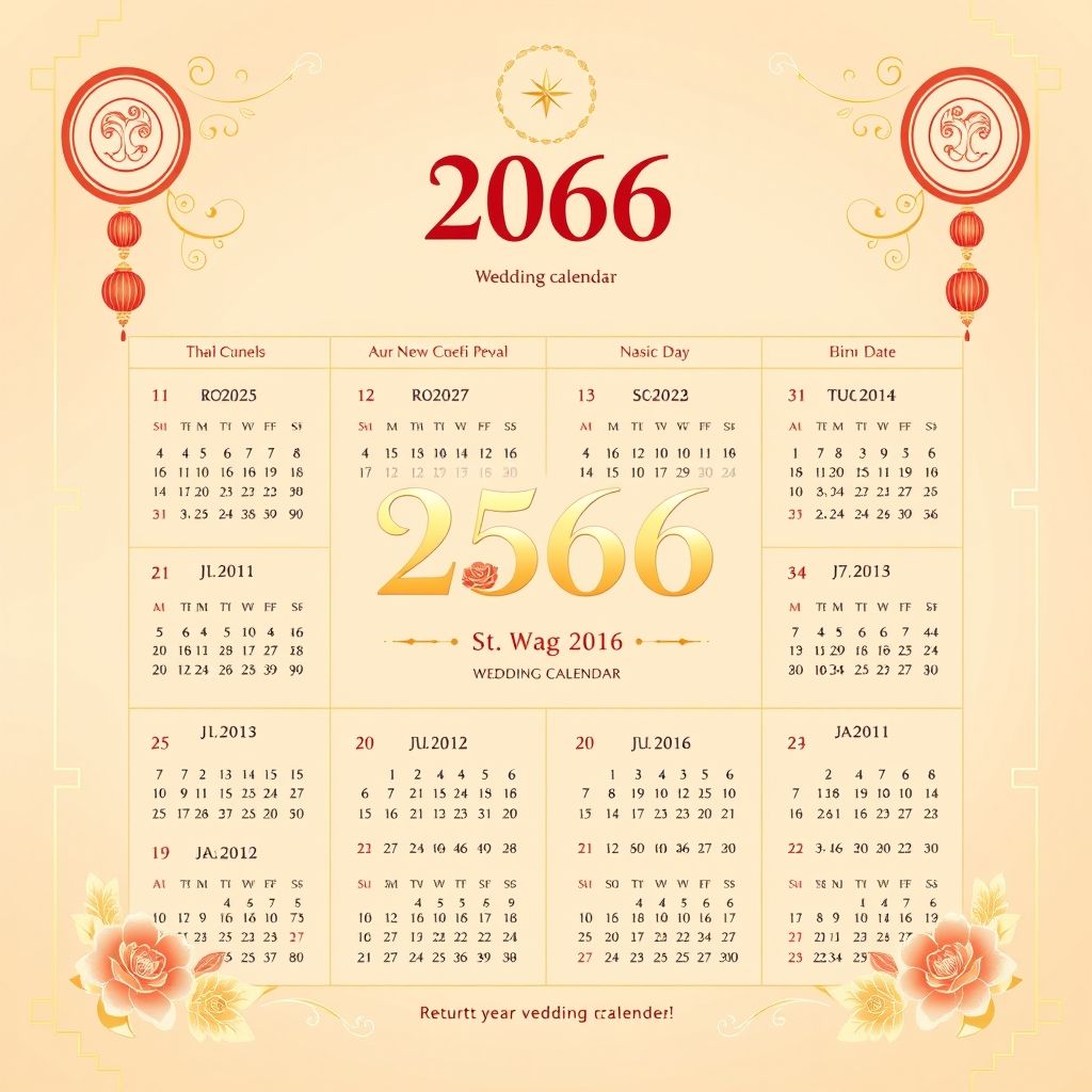 ฤกษ์แต่งงาน 2566 สำหรับคู่รักวันเดือนปีเกิดนี้